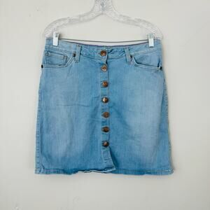 Wrangler Button Up Denim Skirt Women’s Size 11